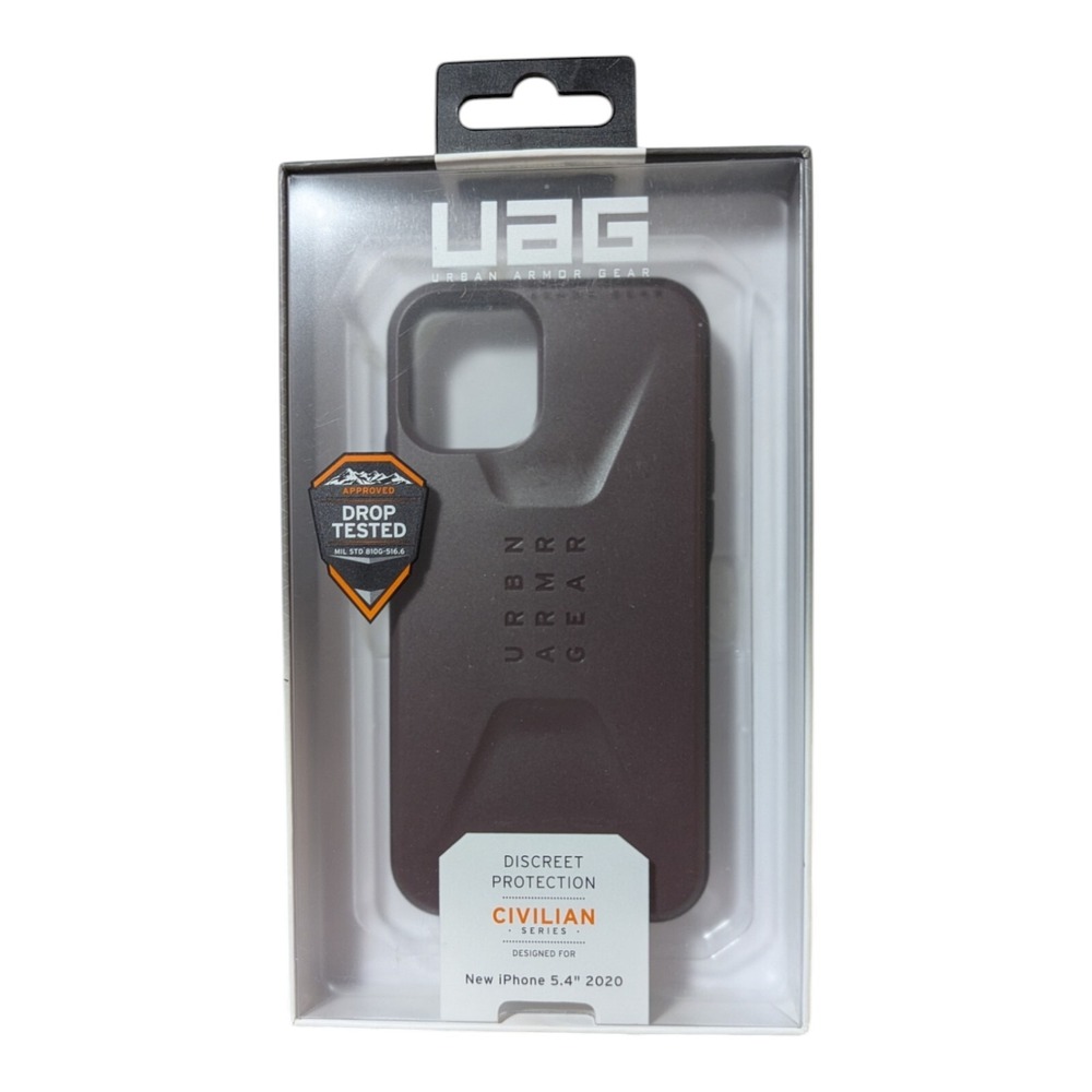 H6. UAG - Civilian Series Case for Apple iPhone 5.4 2020 (12 Mini) - Eggplant